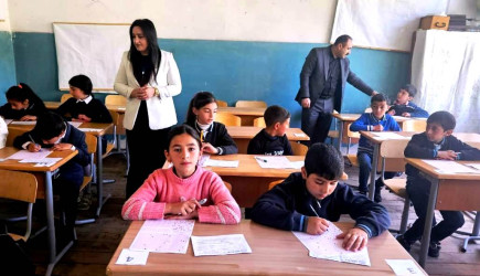 Daşkəsən rayonu üzrə ümumtəhsil məktəblərinin 4-cü və 6-cı sinif şagirdlərinin mərkəzləşmiş qaydada monitorinqi keçirilib