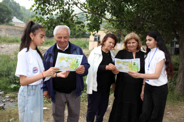"Təmiz Xoşbulaq" layihəsi çərçivəsində növbəti ekoloji aksiya keçirilib