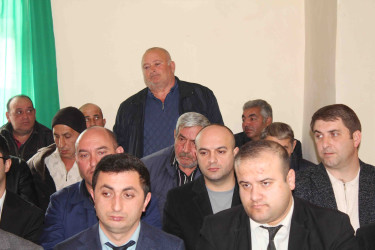 Daşkəsən Rayon İcra Hakimiyyətinin başçısı Orxan Abbasov 17.02.2026-cı il tarixdə Güneykənd kəndində vətəndaşların növbəti səyyar qəbulunu keçirib