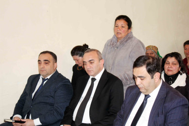 Daşkəsən Rayon İcra Hakimiyyətinin başçısı Orxan Abbasov 17.02.2026-cı il tarixdə Güneykənd kəndində vətəndaşların növbəti səyyar qəbulunu keçirib