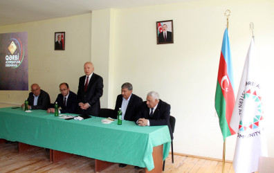 Qərbi Azərbaycan İcmasının Daşkəsən nümayəndəliyi Ulu Öndər Heydər Əliyevin anadan olmasının 102-ci ildönümü münasibətilə Quşçu kəndində yığıncaq keçirib