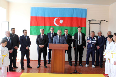 Daşkəsən rayonunda yeni cüdo zalı fəaliyyətə başlayıb