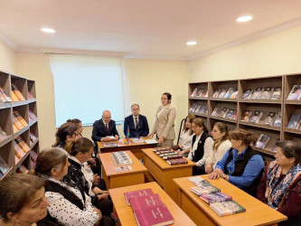 Daşkəsəndə “Ümummilli Lider Heydər Əliyev müstəqil Azərbaycan Konstitusiyasının müəllifidir” mövzusunda dəyirmi masa keçirilib