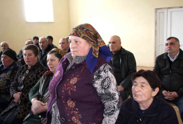 Daşkəsən Rayon İcra Hakimiyyətinin başçısı Orxan Abbasov 11.03.2026-cı il tarixdə Mollahəsənli kəndində vətəndaşların səyyar qəbulunu keçirib