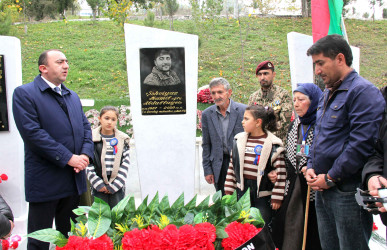 Daşkəsən rayonunda Vətən müharibəsi şəhidləri Novruz İsmayılovun doğum və Şəhriyar Abdullayevin anım günləri qeyd olunub