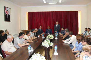 Daşkəsəndə “Konstitusiya və Suverenlik İli”nə həsr olunan “Dinlər sülhə və qarşılıqlı anlayışa çağırır” mövzusunda maarifləndirici tədbir keçirilib