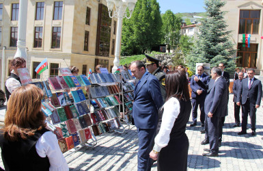 Daşkəsəndə “Konstitusiya və Suverenlik İli”nə həsr olunan 15-ci ənənəvi Kitab bayramı keçirilib