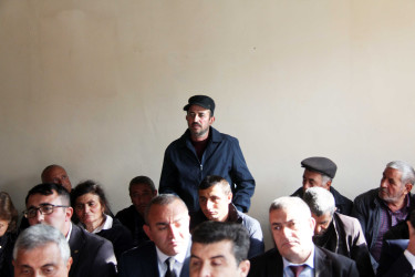 Daşkəsən Rayon İcra Hakimiyyətinin başçısı Orxan Abbasov 12.11.2025-ci il tarixdə Qabaqtəpə və Rəsullu kəndləri sakinlərinin səyyar qəbulunu keçirib