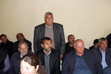 Daşkəsən Rayon İcra Hakimiyyətinin başçısı Orxan Abbasov 14.05.2025-ci il tarixdə Priverdilər kəndində vətəndaşların səyyar qəbulunu keçirib