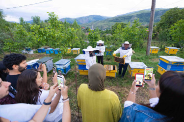 “AzerGold” QSC turizm blogerləri üçün Daşkəsən rayonuna və ÇİRES-ə infotur təşkil edib