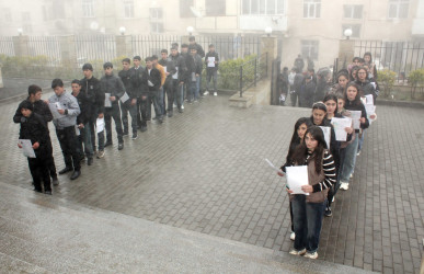 Daşkəsəndə 9 illik təhsil səviyyəsi üzrə buraxılış imtahanı keçirilib