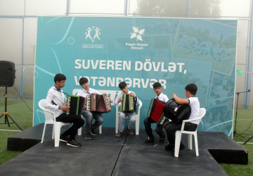 Daşkəsəndə “Konstitusiya və Suverenlik İli”nə həsr olunan “Səyyar Gənclər Xidməti” layihəsi fəaliyyətə başlayıb