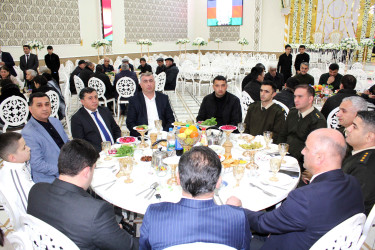 Daşkəsən rayonunda  iftar süfrəsi təşkil olunub
