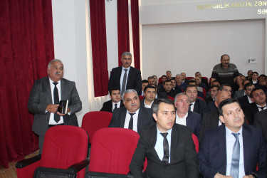 Daşkəsən rayonunda kənd təsərrüfatının inkişafına dair Qərargahın ilk iclası keçirilib