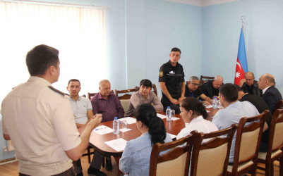 Daşkəsən Rayon Mərkəzi Xəstəxanasında rəhbər heyətin mülki müdafiə məşqi keçirilib