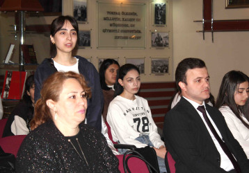 Daşkəsəndə “Azərbaycan xalqının Ümummilli Lideri Heydər Əliyevin təşəbbüsü ilə həyata keçirilmiş irimiqyaslı şəhərsalma və memarlıq layihələri” mövzusunda açıq dərs keçirilib