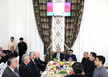 Daşkəsən rayonunda  iftar süfrəsi təşkil olunub