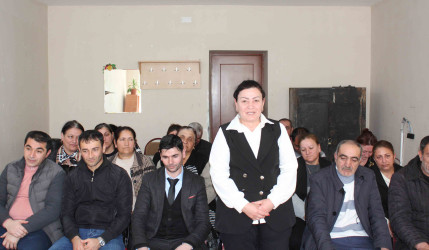 Daşkəsən rayonunun Kəmərqaya kəndində Qərbi azərbaycanlılarla görüş keçirilib