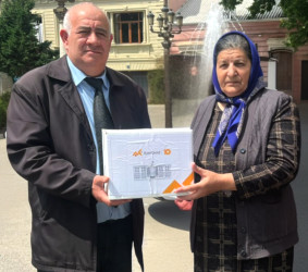 Daşkəsəndə “AzerGold” QSC Qurban bayramı münasibətilə sosial yardım aksiyası təşkil edib
