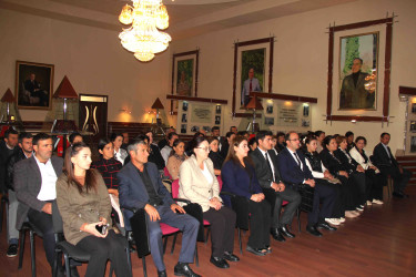 Daşkəsən rayon Heydər Əliyev Mərkəzində 27 Sentyabr – Anım Gününün beşinci ildönümünə həsr edilmiş tədbir keçirilib