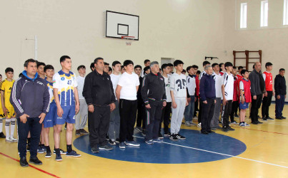 Daşkəsəndə “Konstitusiya və Suverenlik İli” çərçivəsində basketbol üzrə yeniyetmə və gənclər arasında rayon birinciliyi keçirilib