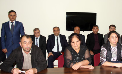 Daşkəsən Rayon İcra Hakimiyyətində 12.09.2025-ci il tarixdə növbəti vətəndaş qəbulu keçirilib