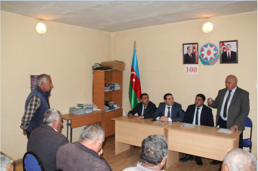Daşkəsən rayonunun Qabaqtəpə kəndində kənd təsərrüfatı kooperasiyalarının yaradılması, kənd təsərrüfatı məhsulları istehsalı və emalı sahəsinin inkişafı məqsədilə maarifləndirici tədbir keçirilmişdir.