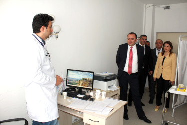 Daşkəsəndə “Həmkardan həmkara qayğı ilə!” layihəsinə əsasən əhalinin tibbi müayinəsi günlərinə başlanıb