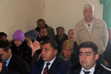 Daşkəsən Rayon İcra Hakimiyyətinin başçısı Orxan Abbasov 16.04.2025-ci il tarixdə Güneykənd kəndində vətəndaşların səyyar qəbulunu keçirib