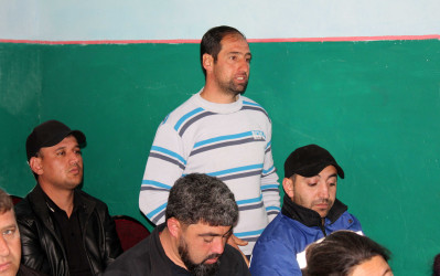 Daşkəsən Rayon İcra Hakimiyyətinin başçısı Orxan Abbasov 28.04.2026-cı il tarixdə Quşçu körpüsü qəsəbəsində vətəndaşların növbəti səyyar qəbulunu keçirib