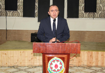 Daşkəsəndə Ümummilli Lider Heydər Əliyevin anım günü ilə bağlı ehsan süfrəsi açılıb
