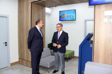 “Azərbaycan Beynəlxalq Bankı” ASC-nin yenilənmiş Daşkəsən filialı istifadəyə verilib