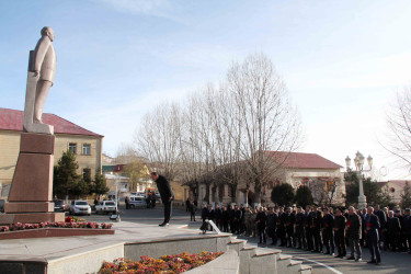 Ümummilli Lider Heydər Əliyevin anım günü Daşkəsən rayonunda ehtiramla qeyd edilib