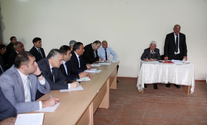 Daşkəsən Rayon İcra Hakimiyyətinin başçısı Orxan Abbasov 07.07.2026-cı il tarixdə Qaraqullar kəndində vətəndaşların səyyar qəbulunu keçirib