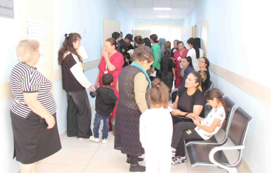 “Ucqar Ərazilərdə Tibbi Xidmətlər” layihəsinə əsasən Daşkəsəndə keçirilən əhalinin tibbi müayinəsi başa çatıb