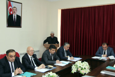 06.11.2025-ci il tarixdə Daşkəsən Rayon İcra Hakimiyyəti başçısı yanında Şuranın növbəti iclası keçirilib