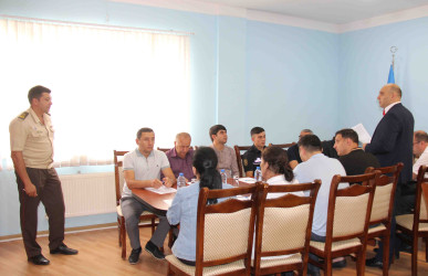 Daşkəsən Rayon Mərkəzi Xəstəxanasında rəhbər heyətin mülki müdafiə məşqi keçirilib