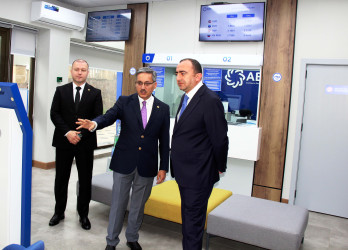 “Azərbaycan Beynəlxalq Bankı” ASC-nin yenilənmiş Daşkəsən filialı istifadəyə verilib