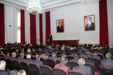 Daşkəsəndə 20 Sentyabr – Dövlət Suverenliyi Günü münasibətilə ümumrayon toplantısı keçirilib