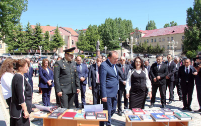 Daşkəsəndə “Konstitusiya və Suverenlik İli”nə həsr olunan 15-ci ənənəvi Kitab bayramı keçirilib