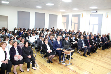 Daşkəsəndə 11-ci sinif şagirdlərinin təhsil göstəriciləri və qarşıda duran vəzifələr müzakirə olunub