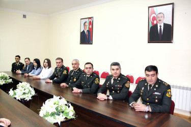 Daşkəsən rayonunda Səfərbərlik və Hərbi Xidmətə Çağırış üzrə Dövlət Xidmətinin yaradılmasının 14-cü ildönümü qeyd olunub