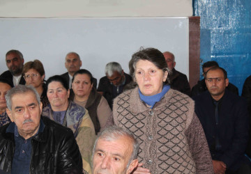 Daşkəsən Rayon İcra Hakimiyyətinin başçısı Orxan Abbasov 27.10.2026-cı il tarixdə Xoşbulaq kəndində vətəndaşların səyyar qəbulunu keçirib