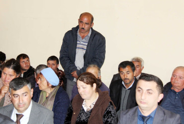 Daşkəsən Rayon İcra Hakimiyyətinin başçısı Orxan Abbasov 14.05.2025-ci il tarixdə Priverdilər kəndində vətəndaşların səyyar qəbulunu keçirib
