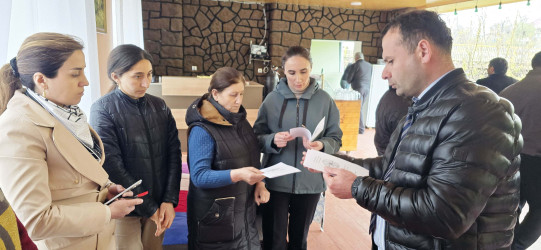 Daşkəsən Rayon Fövqəladə Hallar Komissiyası ölkə ərazisində davam edən qeyri-sabit hava şəraiti ilə əlaqədar görüş keçirib