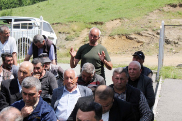 Daşkəsən Rayon İcra Hakimiyyətinin başçısı Orxan Abbasov 10.07.2026-cı il tarixdə Tapan kənd sakinlərinin səyyar qəbulunu keçirib