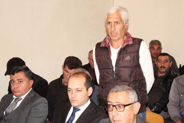 Daşkəsən Rayon İcra Hakimiyyətinin başçısı Orxan Abbasov 20.10.2026-cı il tarixdə Dəvrallı kəndində vətəndaşların səyyar qəbulunu keçirib