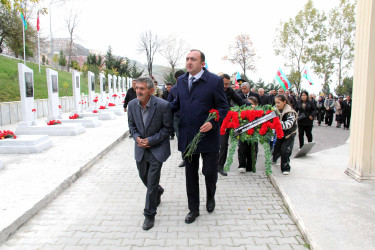 Daşkəsən rayonunda Vətən müharibəsi şəhidləri Novruz İsmayılovun doğum və Şəhriyar Abdullayevin anım günləri qeyd olunub