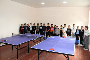 Daşkəsəndə "Konstitusiya və Suverenlik İli"nə həsr olunmuş stolüstü tennis birinciliyi keçirilib