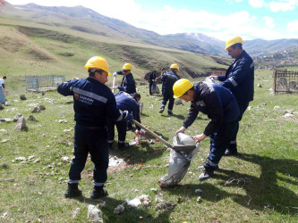 Daşkəsən rayonunun Mollahəsənli kəndində “Şəhərsalma və Memarlıq İli” çərçivəsində təmizlik aksiyası təşkil olunub